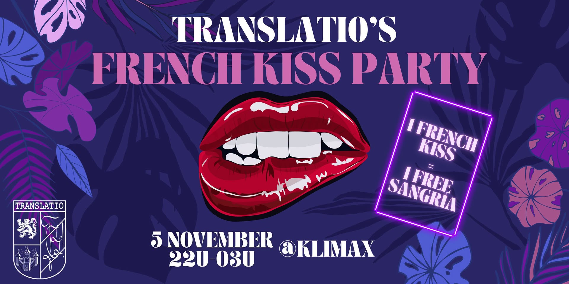 Translatio's French Kiss Party