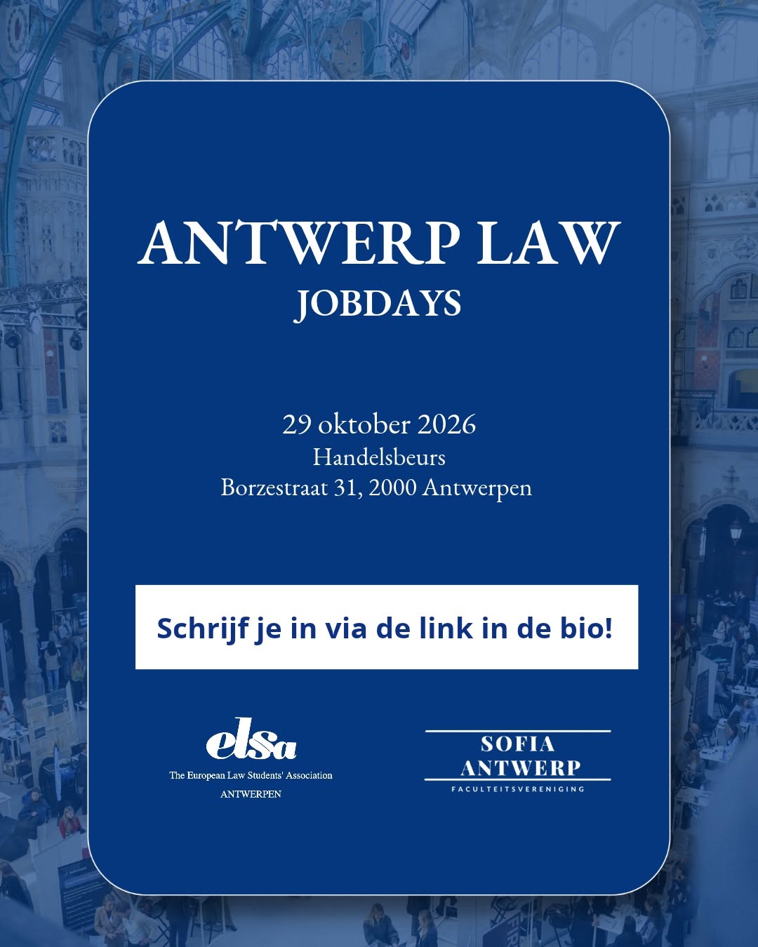 ANTWERP LAW JOBDAYS