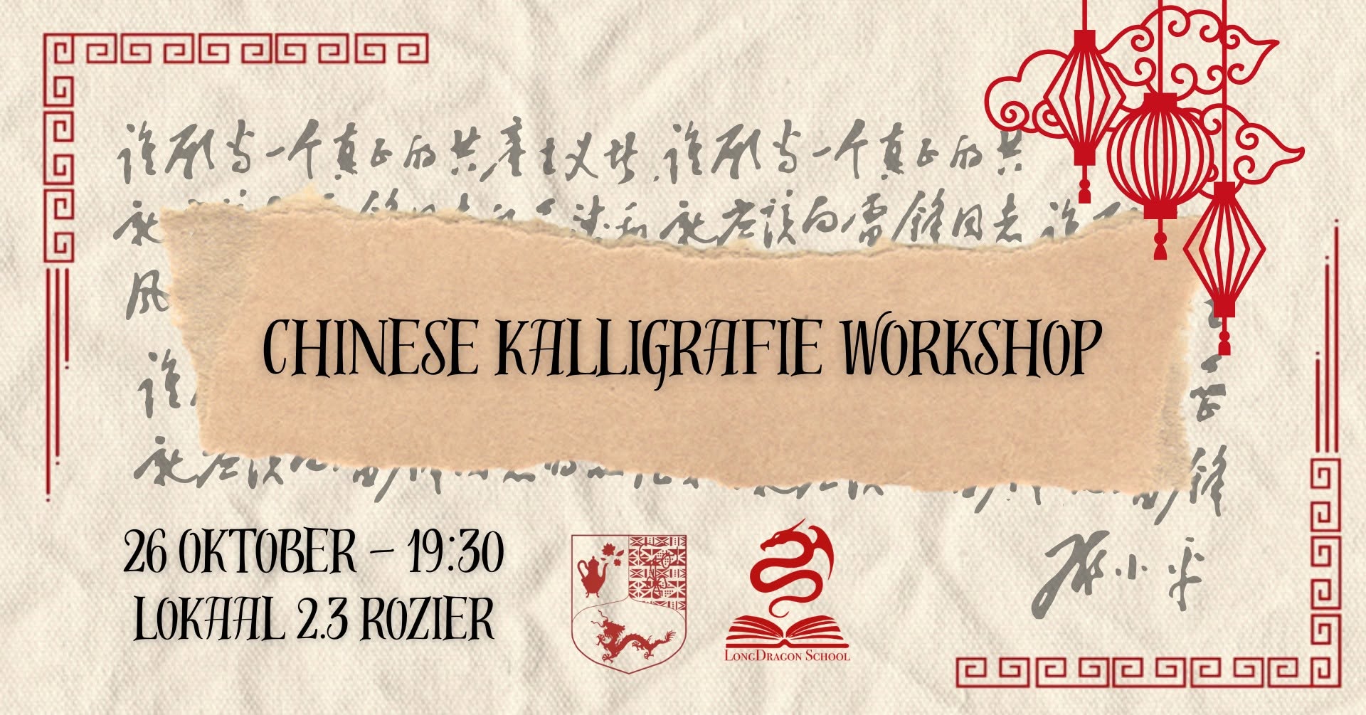 Chinese Kalligrafie Workshop