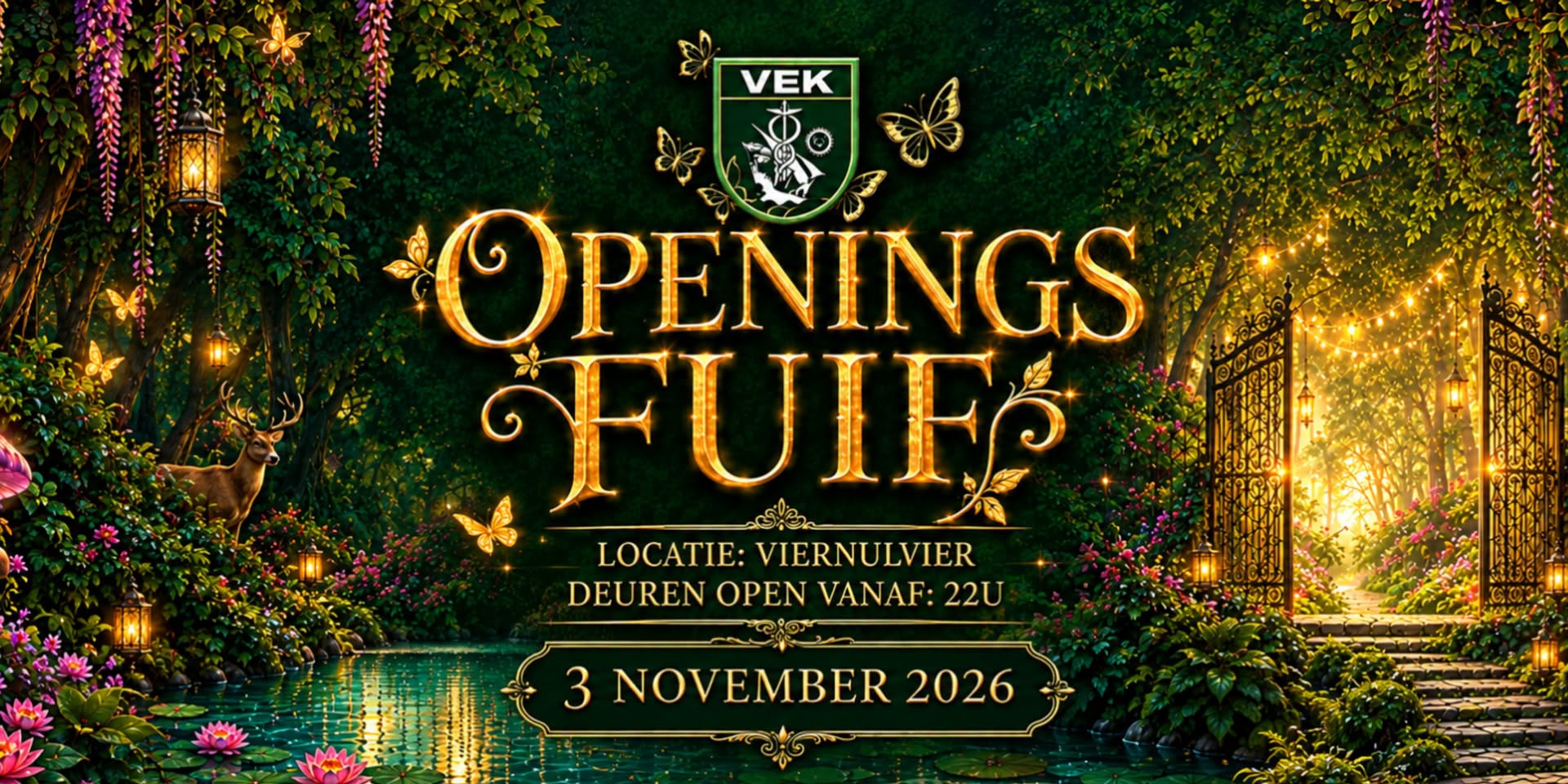 VEK openingsfuif 2026