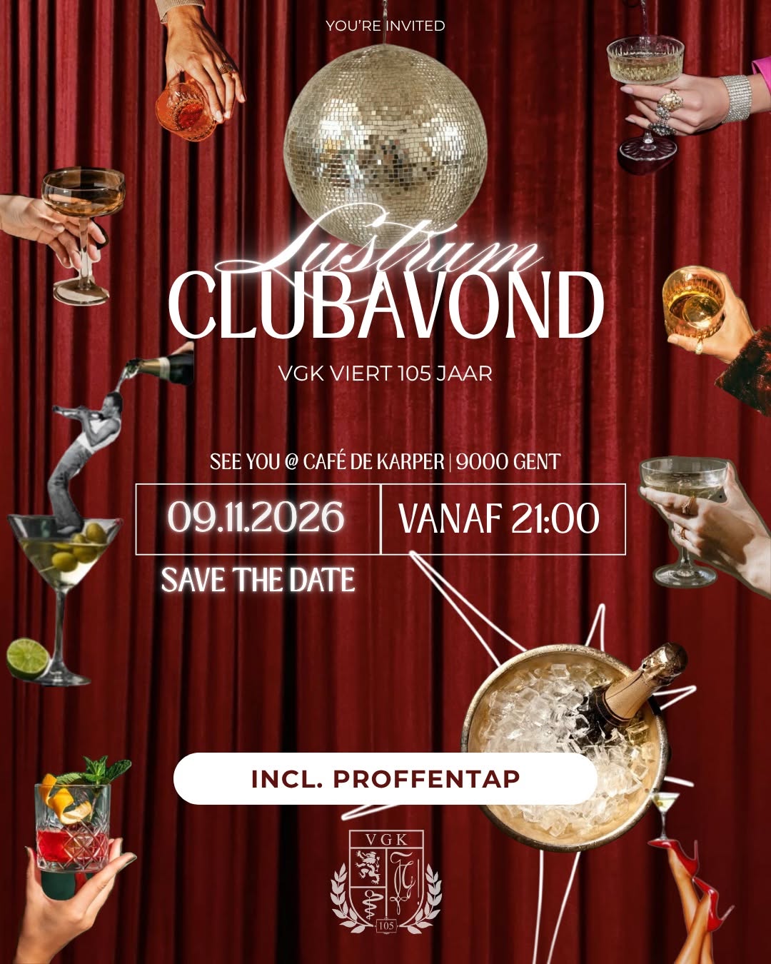 LUSTRUM Clubavond 