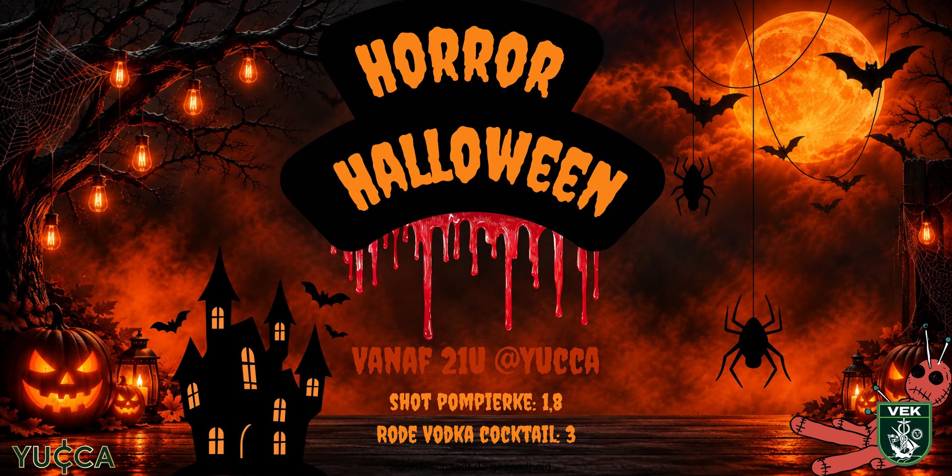 Woensdagfeestje: Horror Halloween