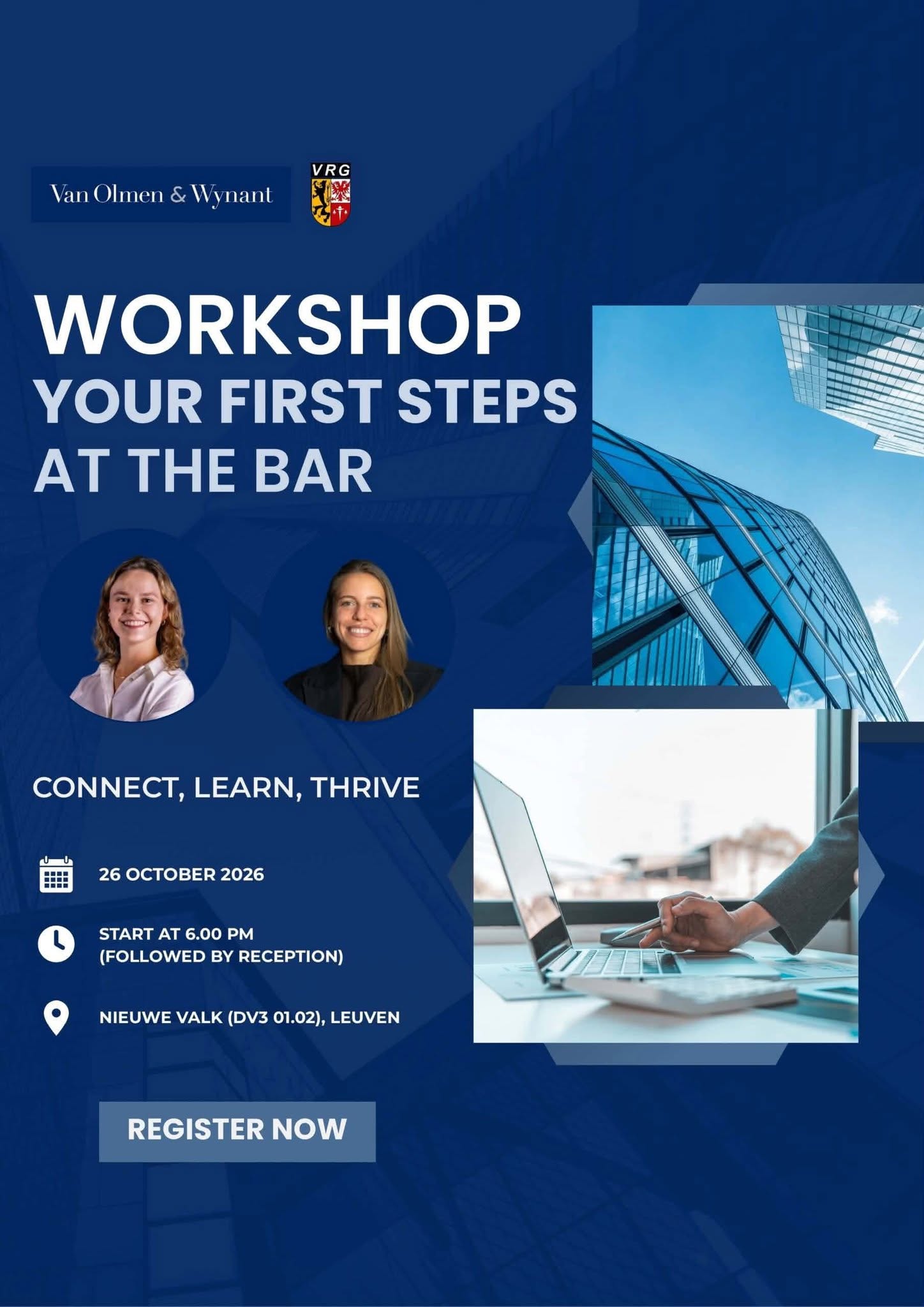 Workshop your first steps at the bar 