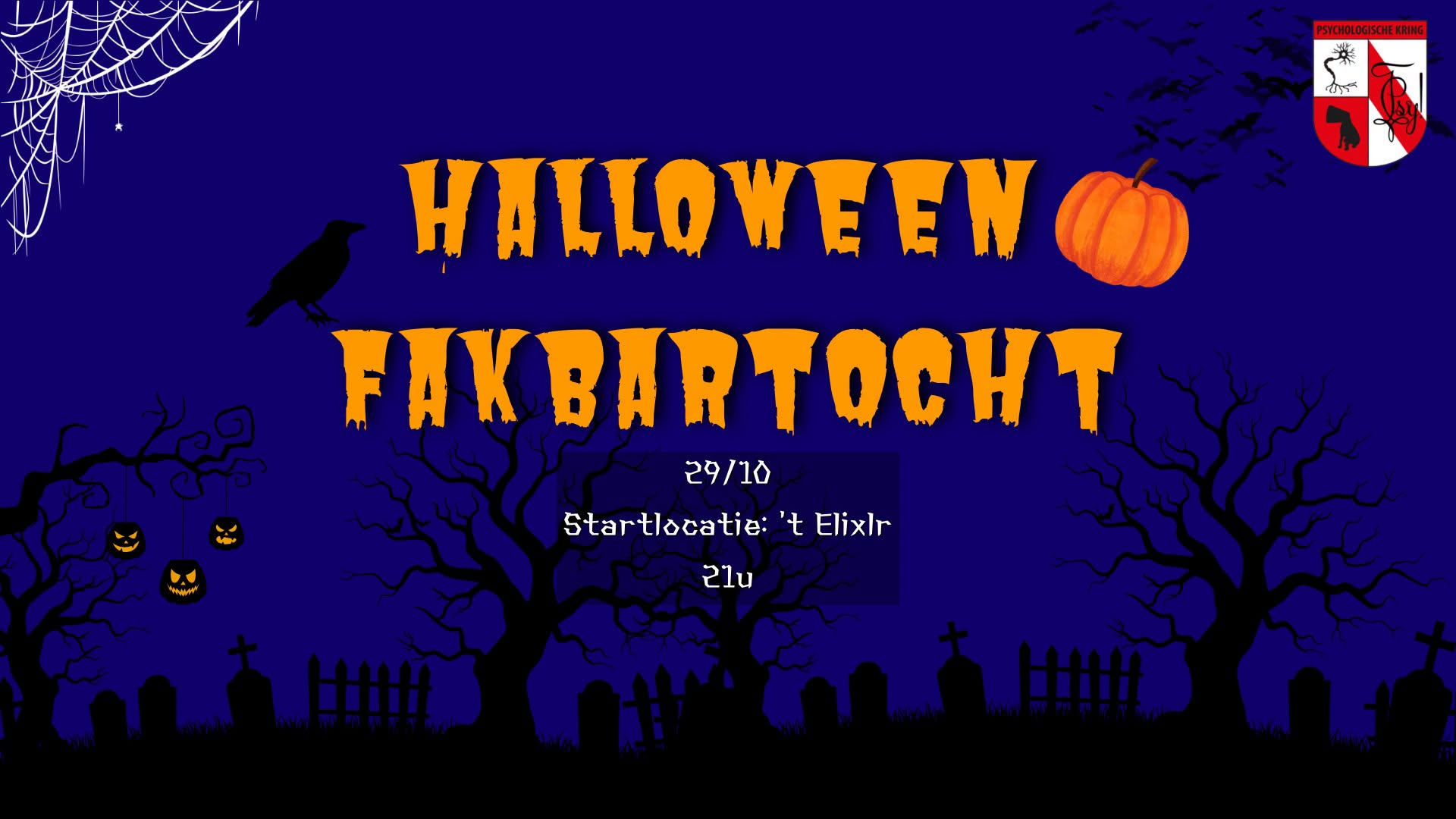 Halloween fakbartocht
