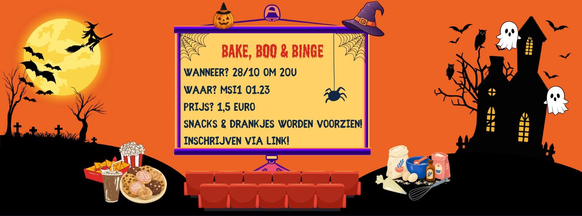 Bake, boo & Binge