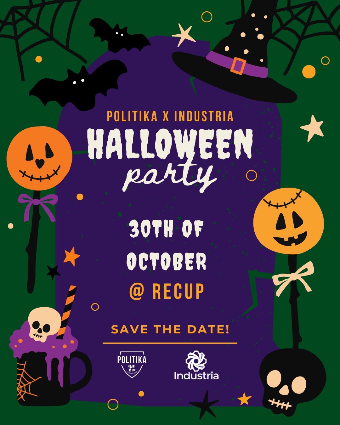 politika x industria halloween party