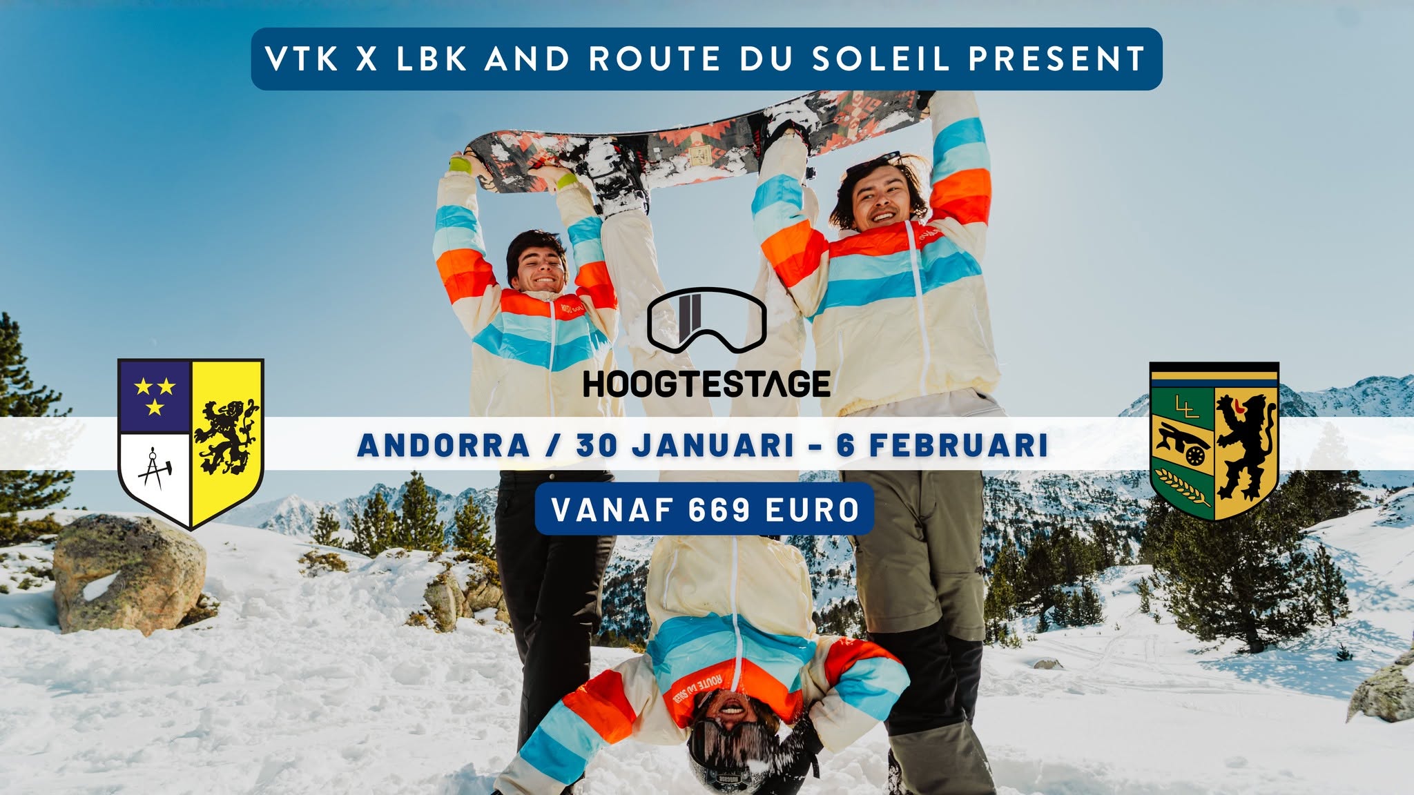 VTK & LBK op Hoogtestage - Skireis Andorra 2027